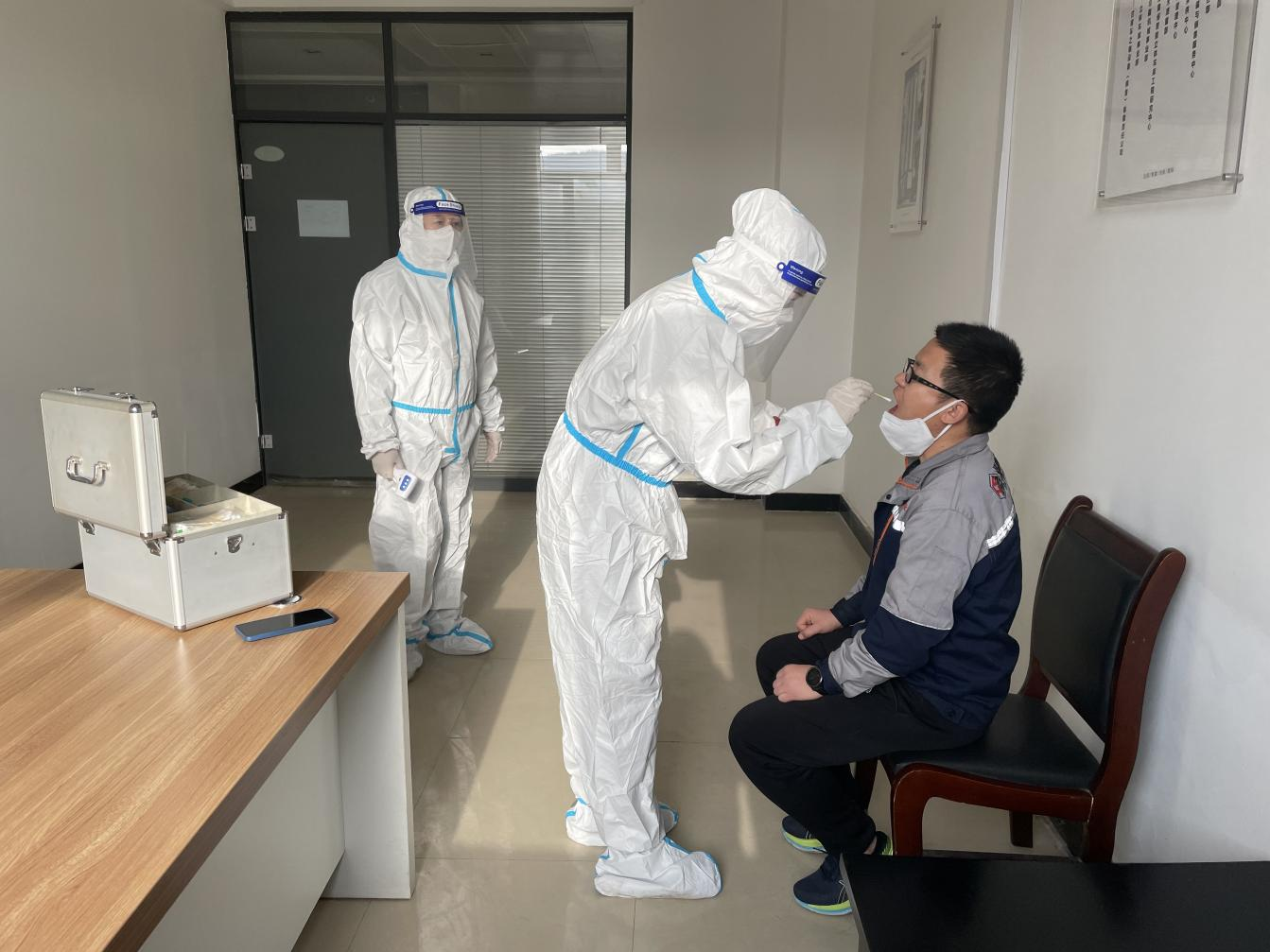 U8国际集团开展疫情防控应急演练(图3) U8国际集团开展疫情防控应急演练(图3)